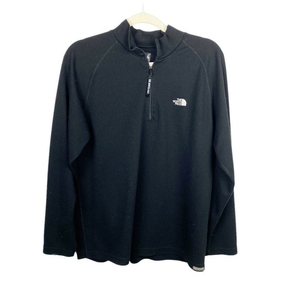 The North Face Other - The North Face Mens Vaporwick Half Zip Pullover Shirt Long Sleeve Black Large